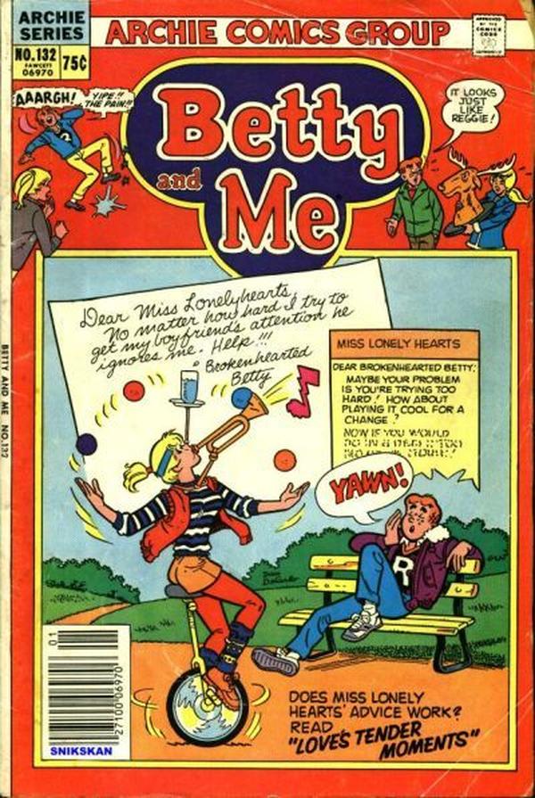 Betty and Me #132 cover