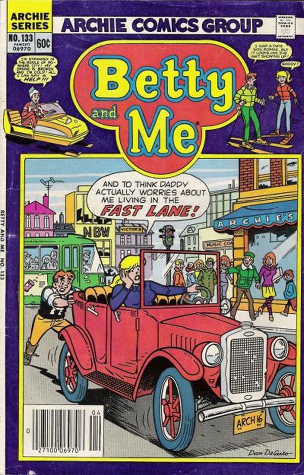 Betty and Me #133 cover