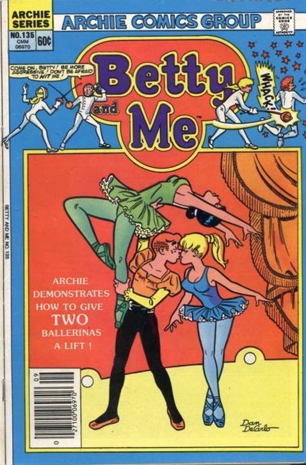 Betty and Me #135 cover