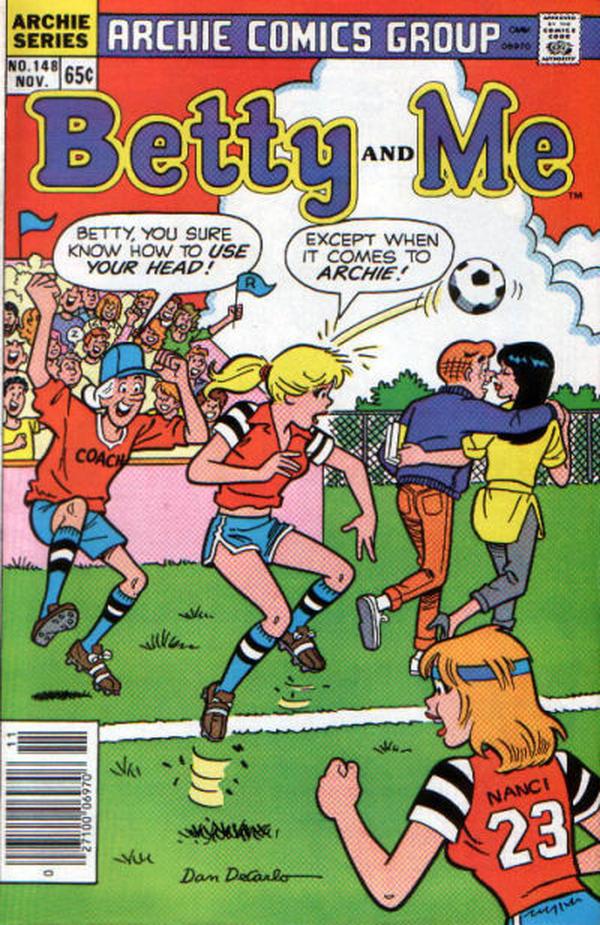 Betty and Me #148 cover