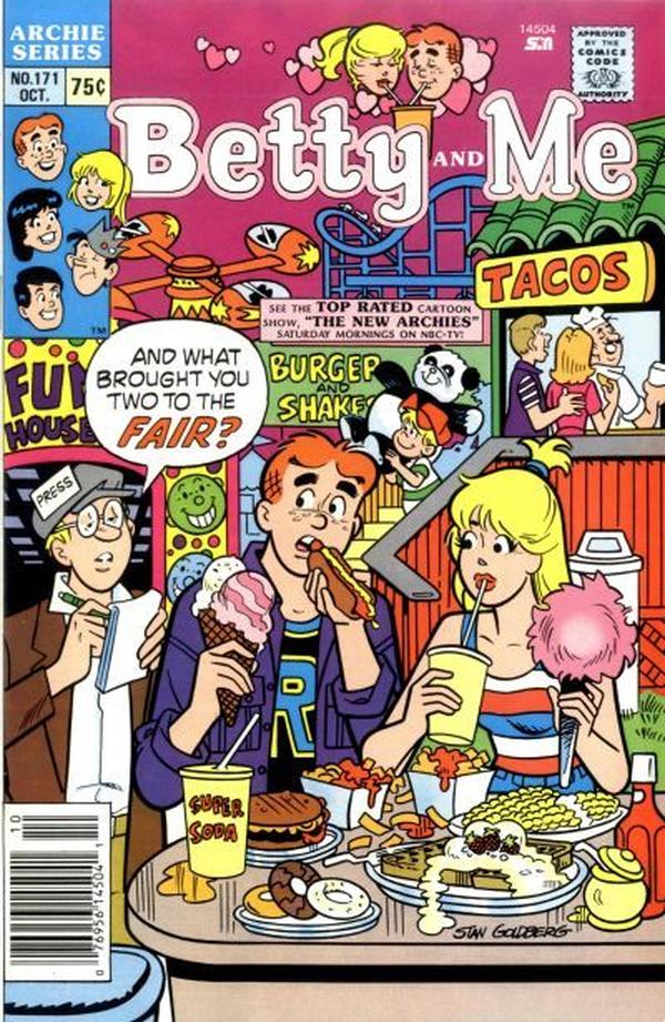 Betty and Me #171 cover