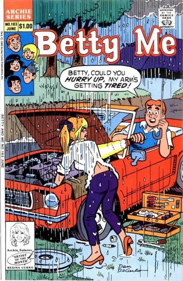 Betty and Me #183 cover