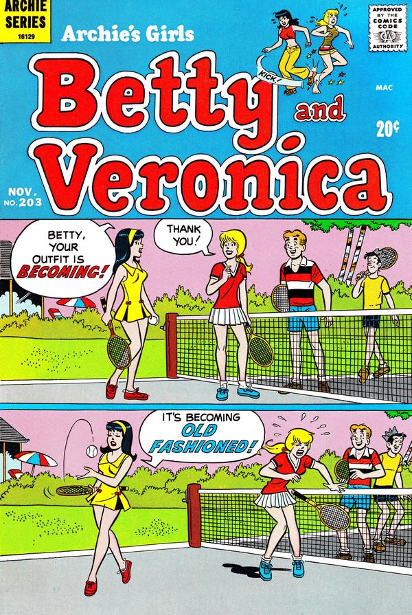 Archie's Girls Betty and Veronica #203