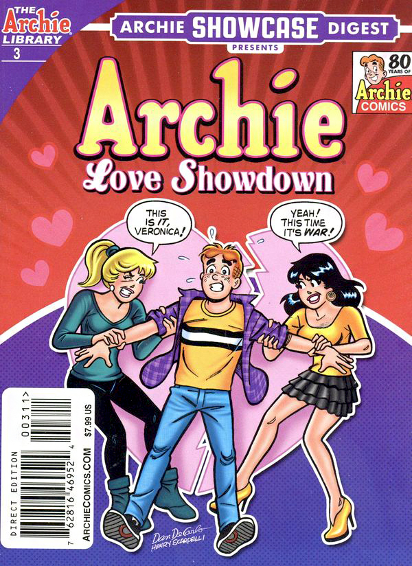 Archie Showcase Digest #3 cover