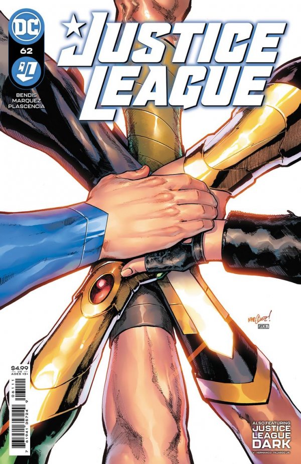 Justice League #62 cover
