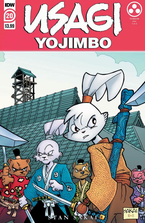 Usagi Yojimbo #20 cover