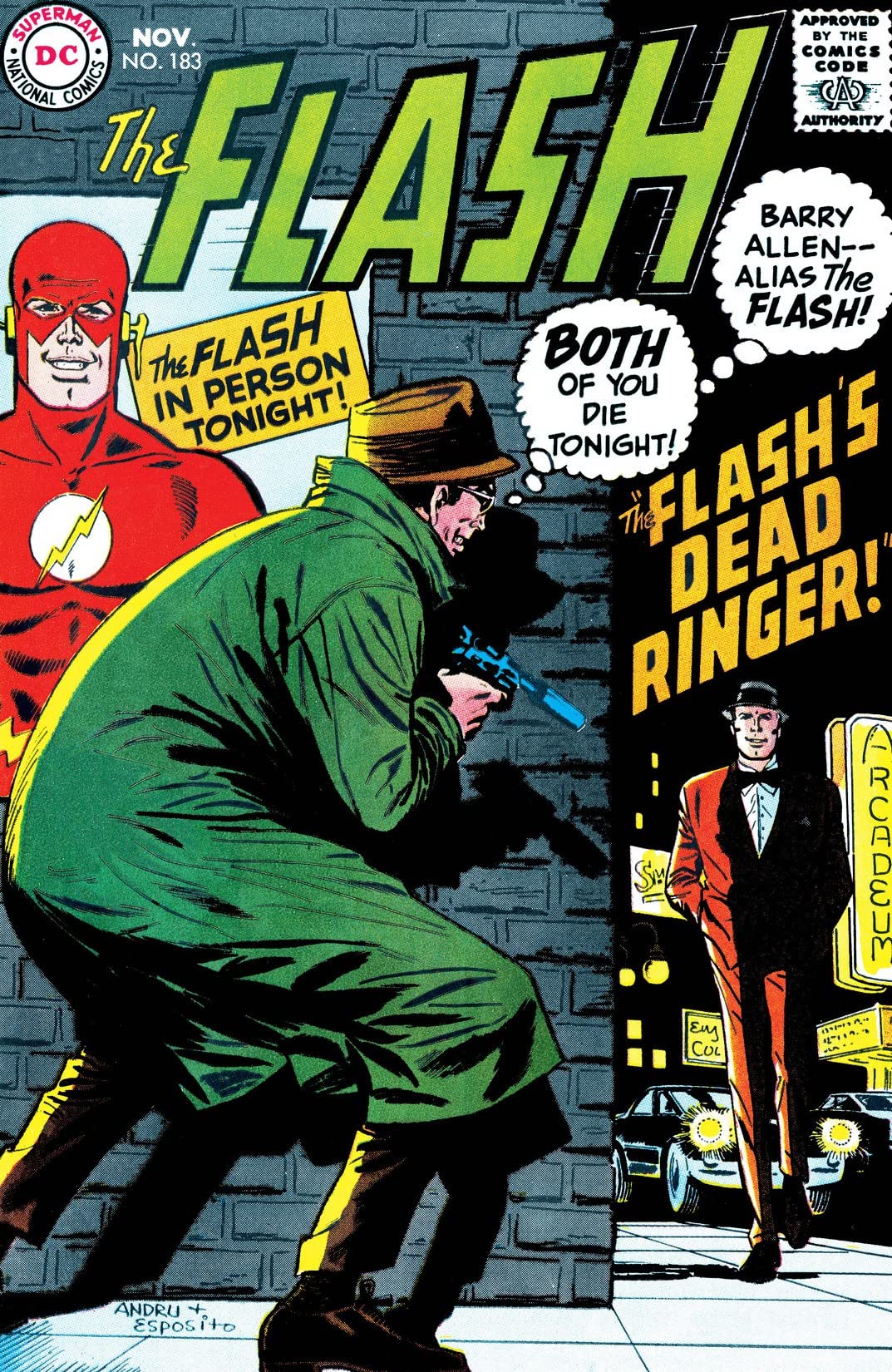 The Flash #183 cover