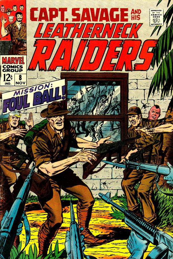 Capt. Savage and His Leatherneck Raiders #8 cover