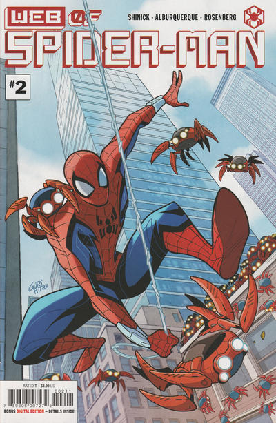 W.E.B. of Spider-Man #2 cover