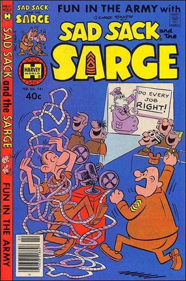 Sad Sack and the Sarge #141
