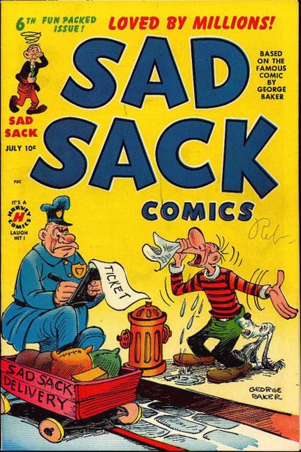 Sad Sack Comics #6