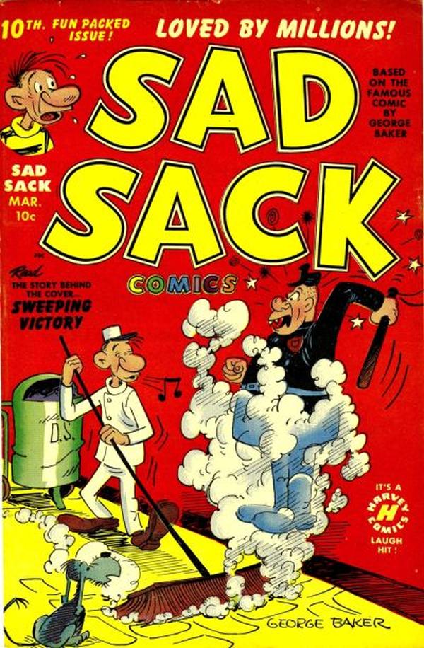 Sad Sack Comics #10 cover