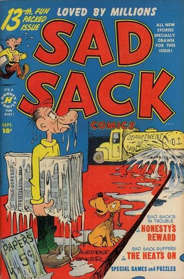 Sad Sack Comics #13 cover