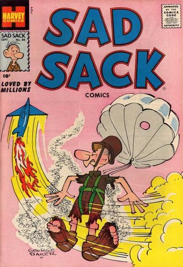 Sad Sack Comics #86 cover