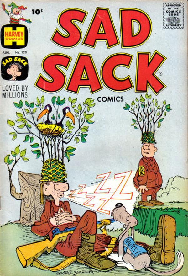 Sad Sack Comics #120 cover