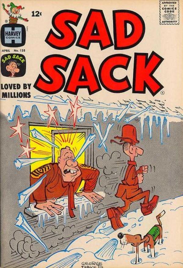 Sad Sack Comics #128 cover