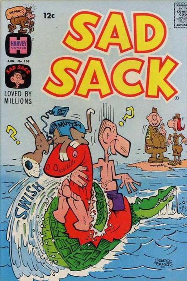 Sad Sack Comics #168 cover