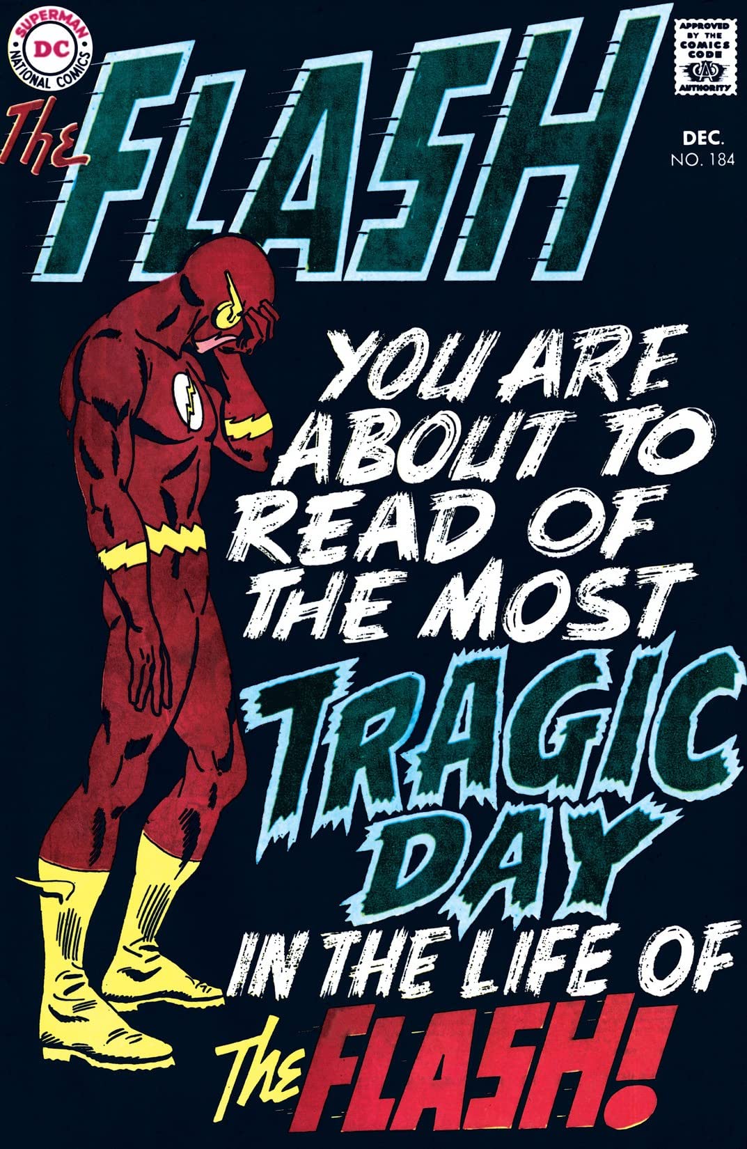 The Flash #184 cover
