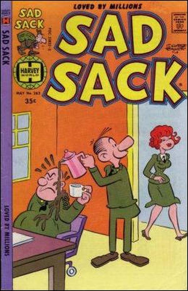 Sad Sack Comics #262 cover