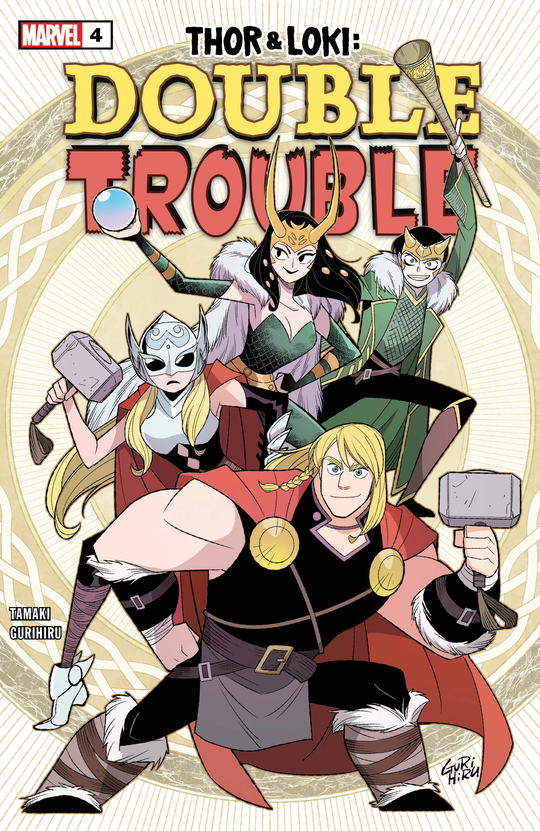 Thor & Loki: Double Trouble #4 cover