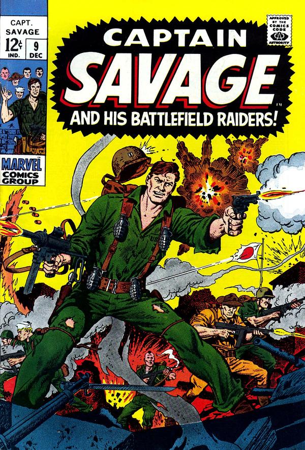 Capt. Savage and His Leatherneck Raiders #9 cover