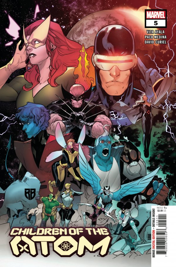 Children of the Atom #5 cover