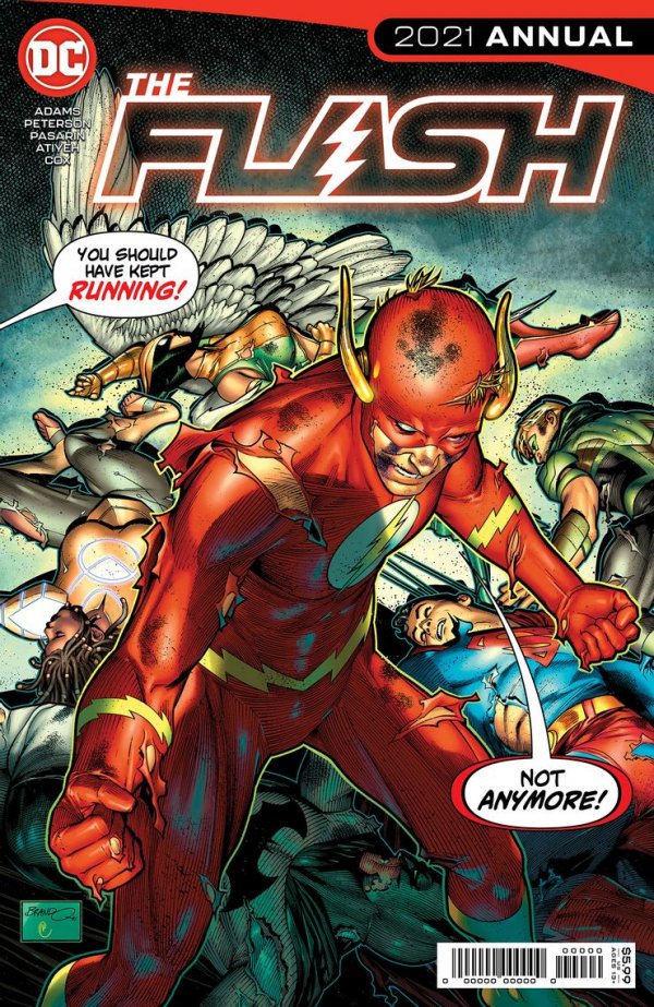 The Flash 2021 Annual #1 cover