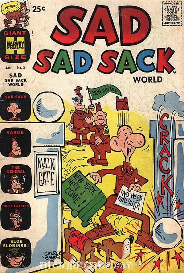 Sad Sad Sack #2 cover