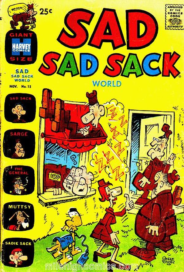 Sad Sad Sack #15 cover