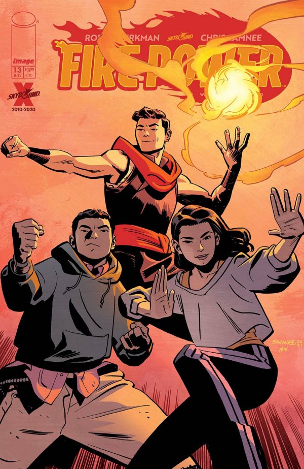 Fire Power #13 cover