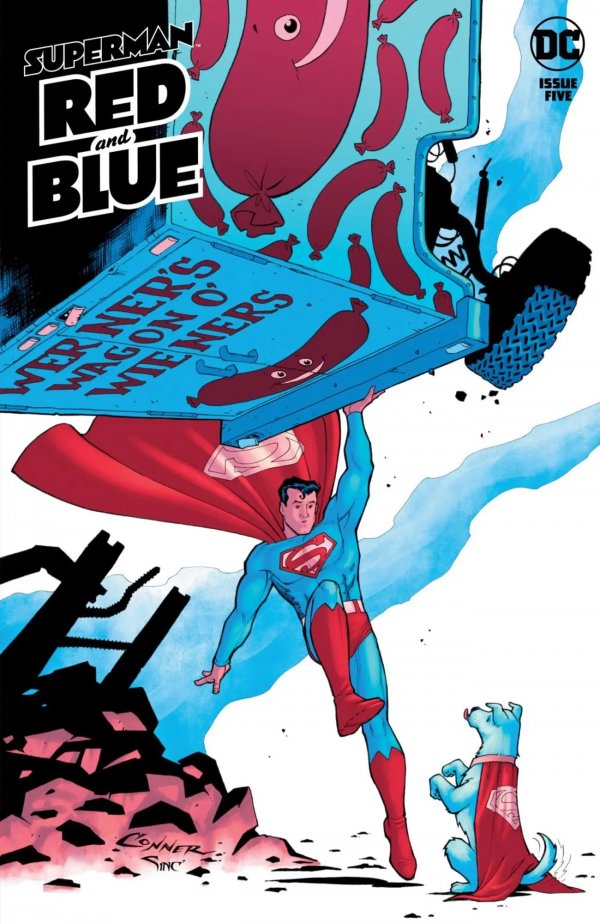 Superman Red and Blue #5 cover