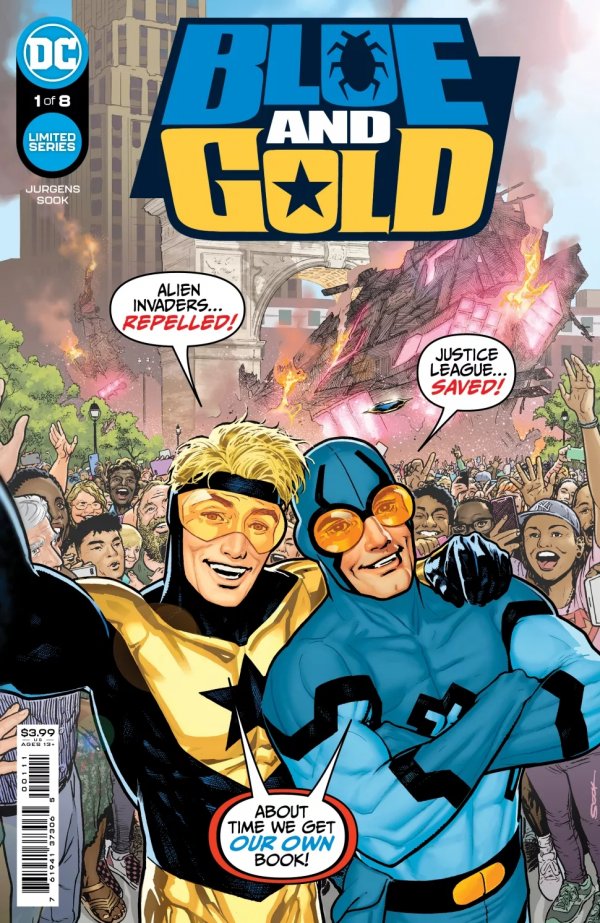 Blue & Gold #1 cover