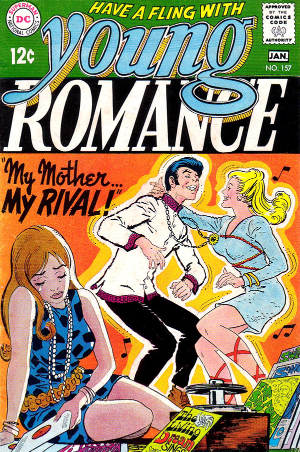 Young Romance #157 cover
