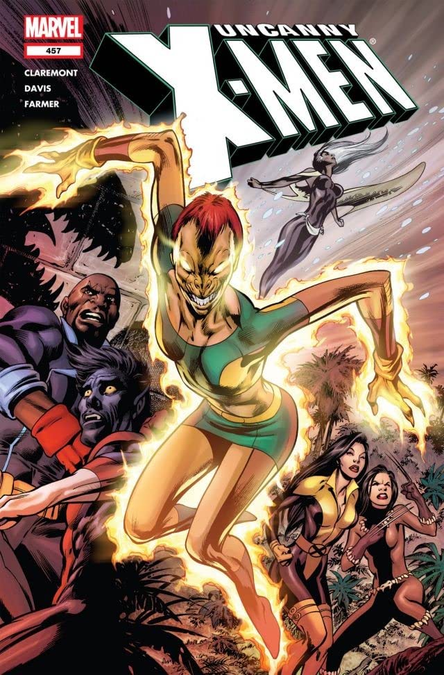 The Uncanny X-Men #457 cover