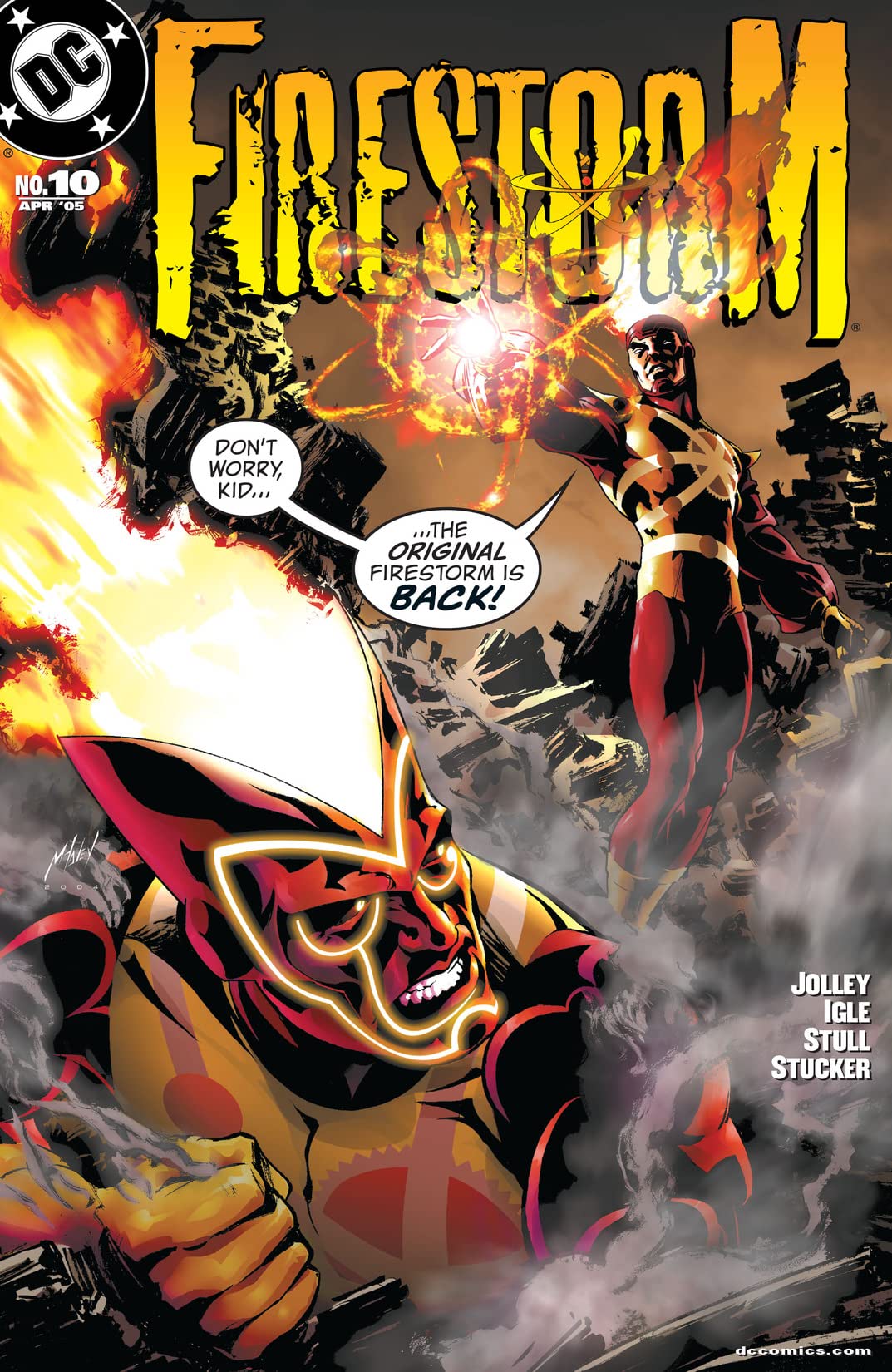 Firestorm #10 cover