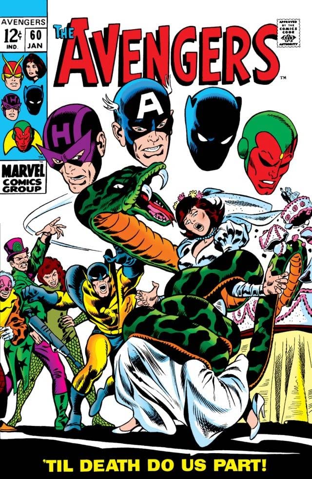 The Avengers #60 cover