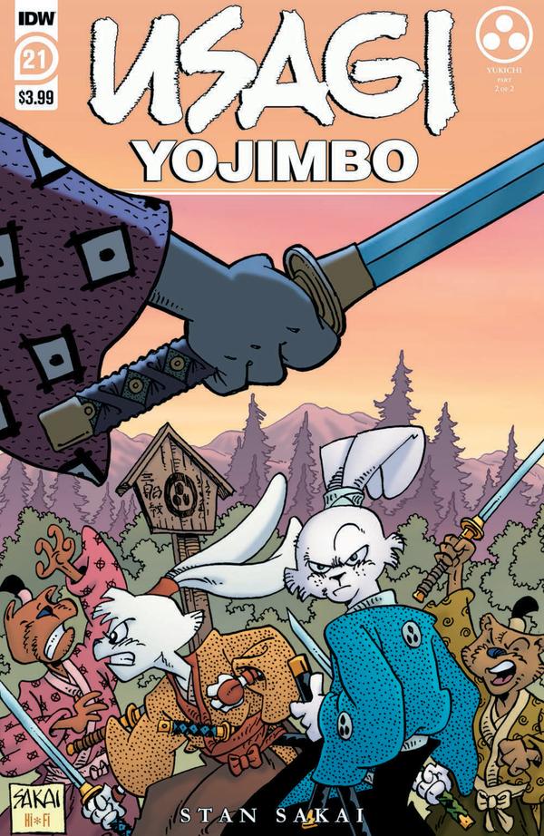 Usagi Yojimbo #21 cover