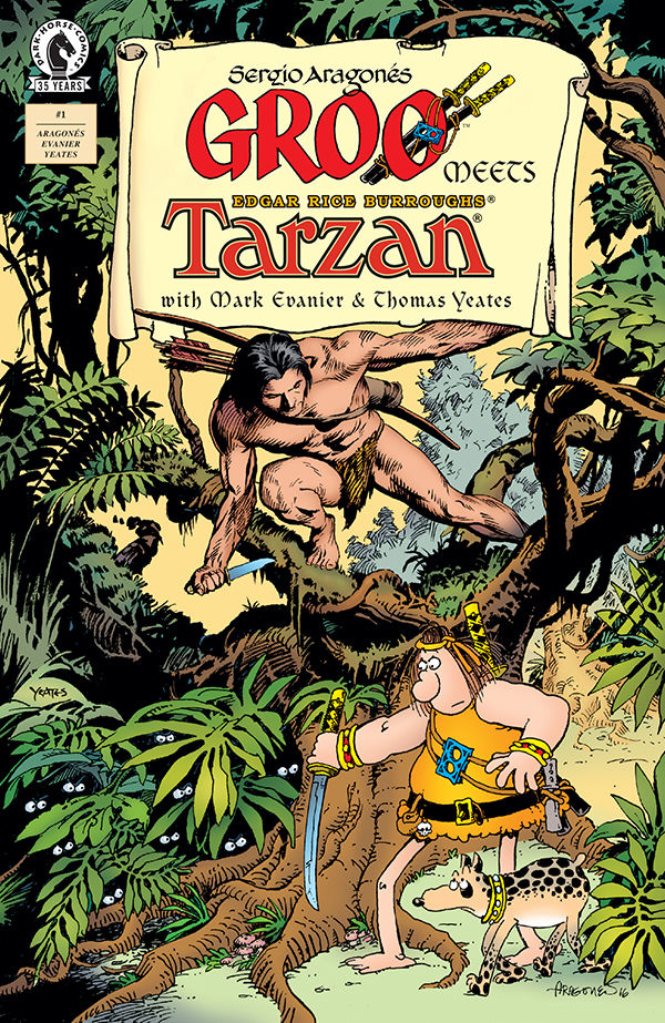Groo Meets Tarzan #1 cover