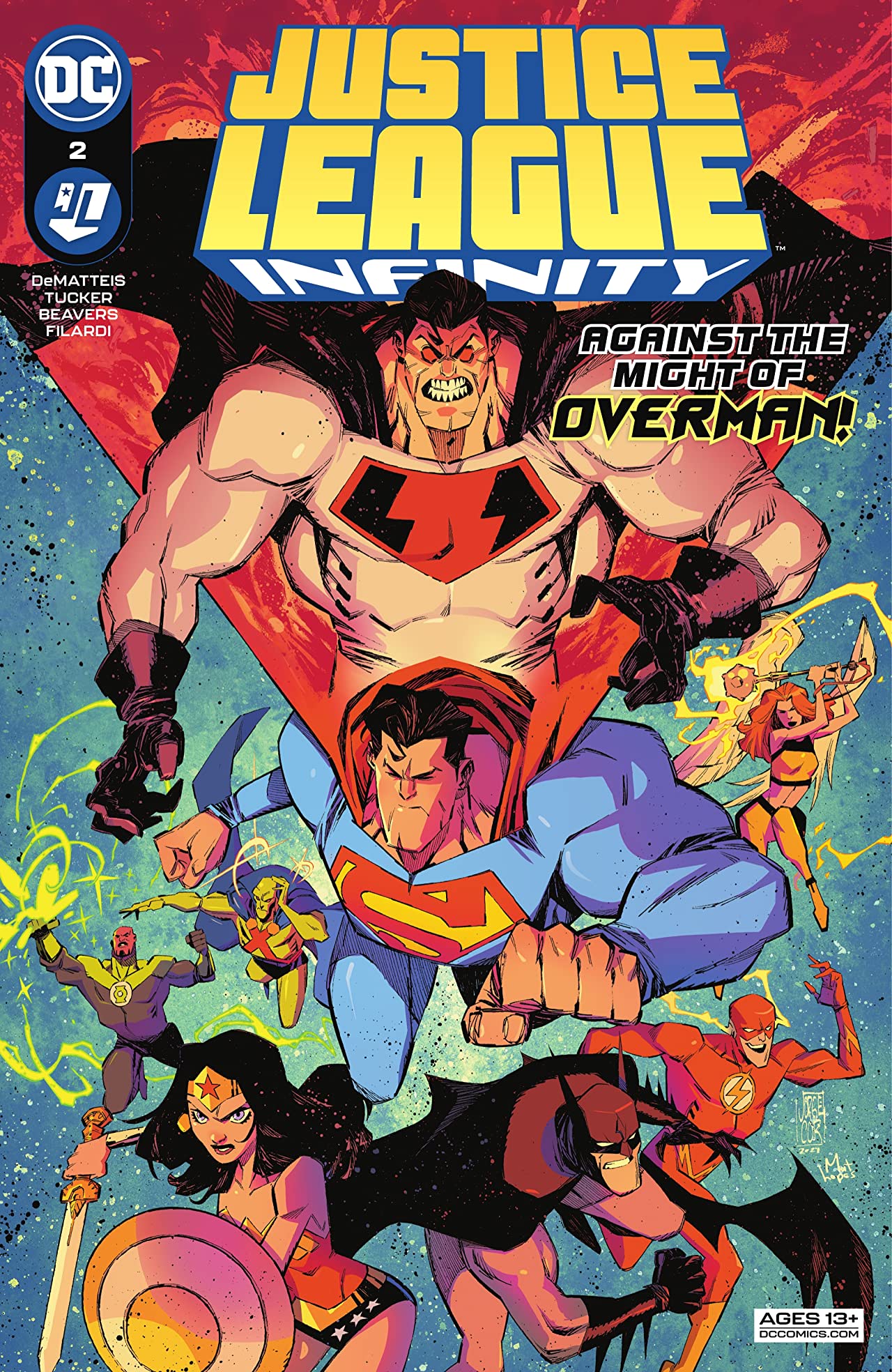 Justice League Infinity #2 cover