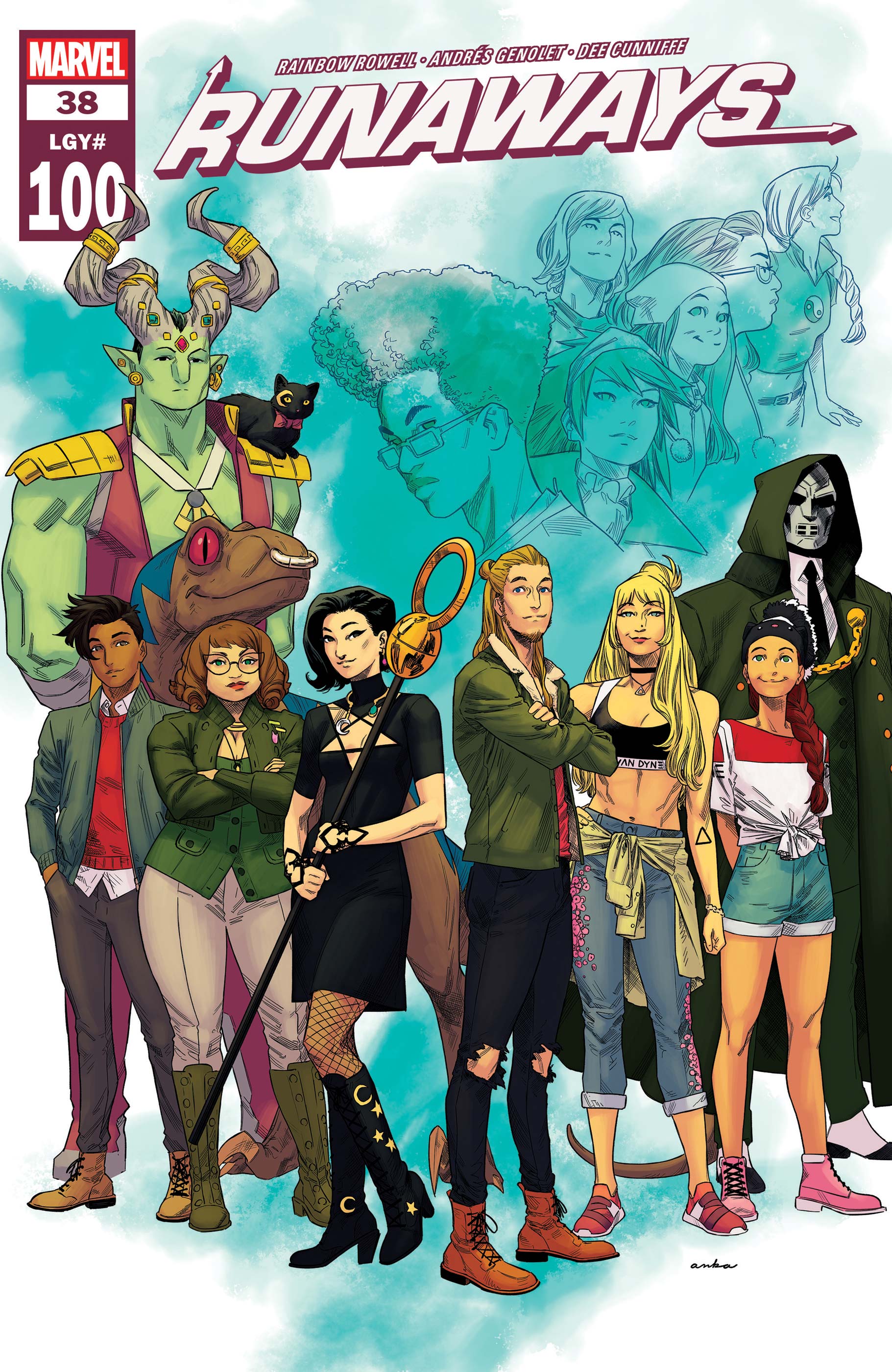Runaways #38 cover