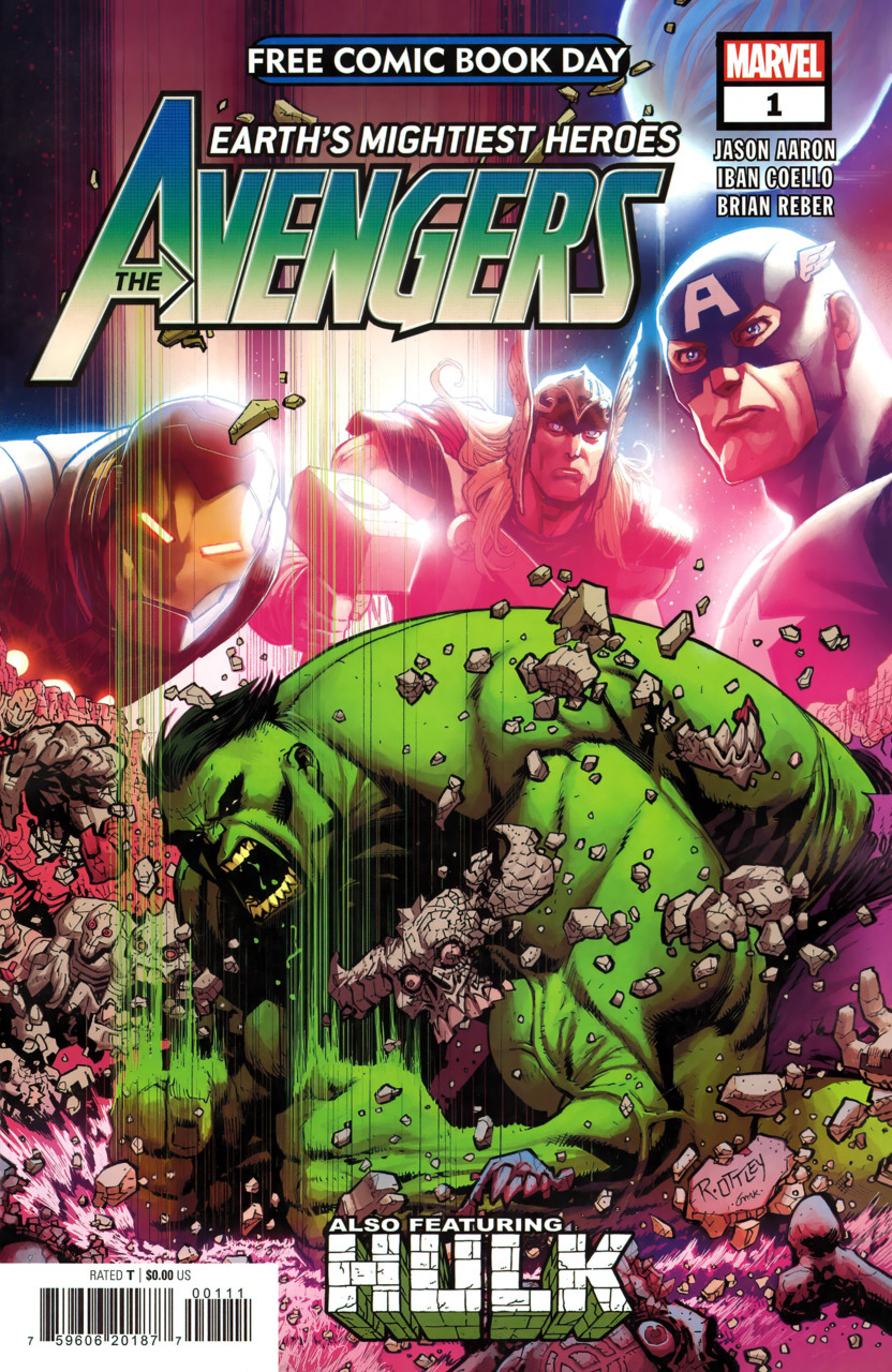 Free Comic Book Day 2021: Avengers / Hulk #1 cover
