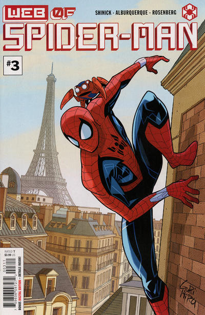 W.E.B. of Spider-Man #3 cover