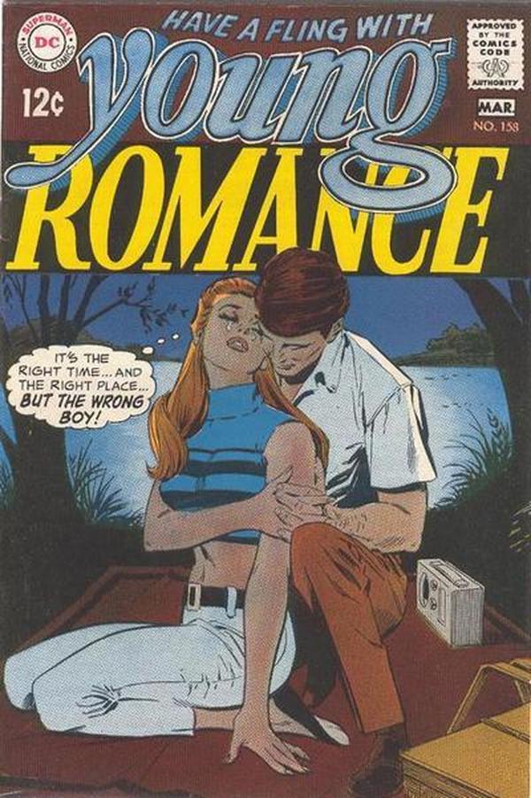 Young Romance #158 cover