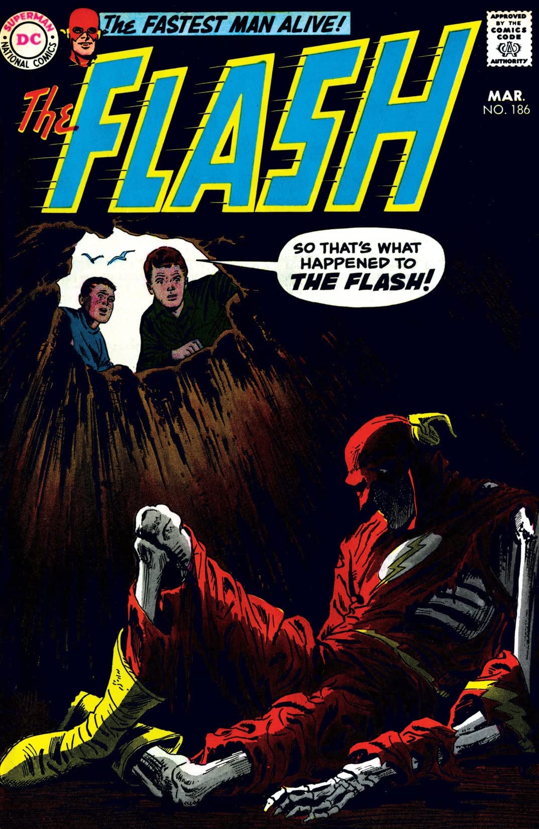 The Flash #186 cover