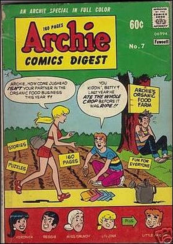 Archie Comics Digest #7 cover