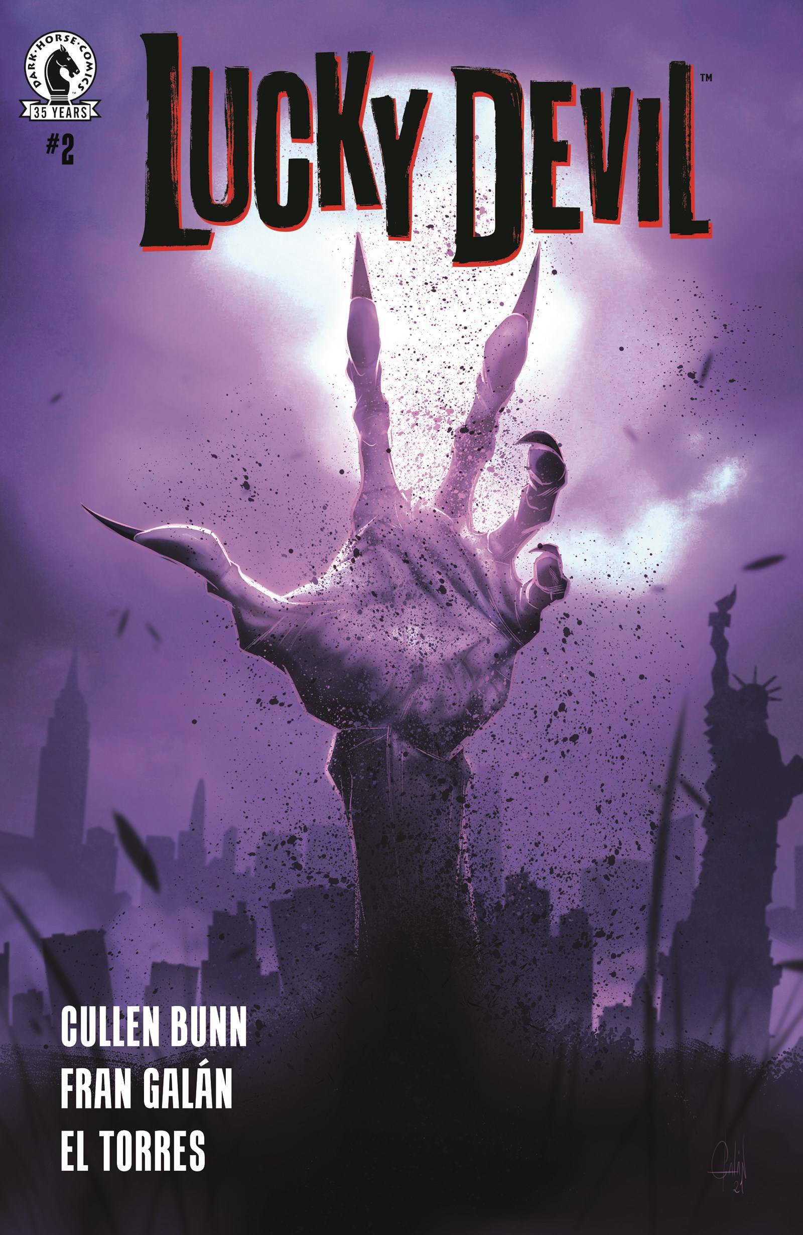 Lucky Devil #2 cover