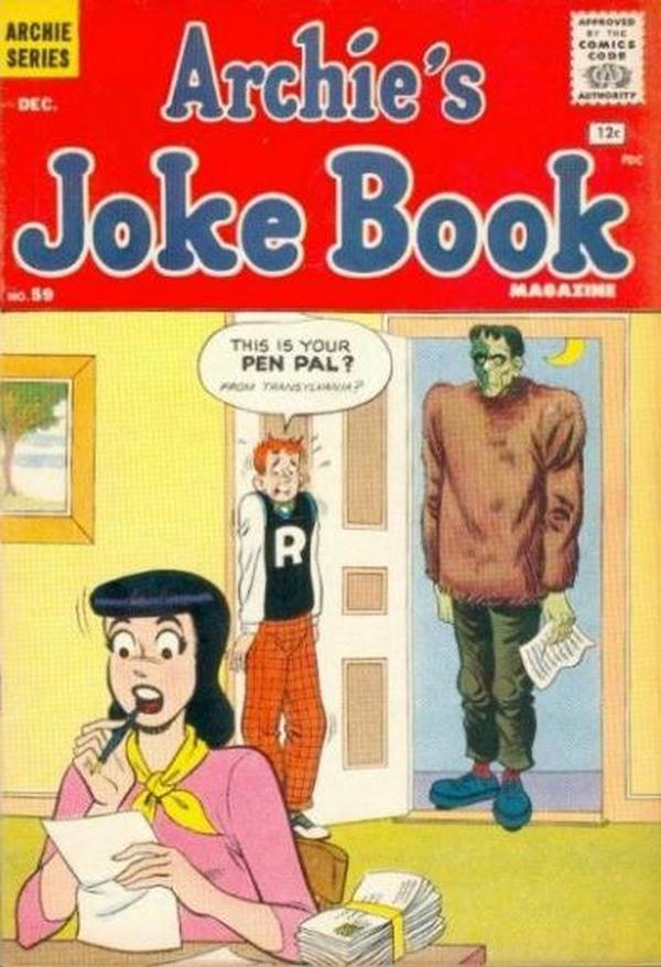 Archie's Joke Book Magazine #59 cover