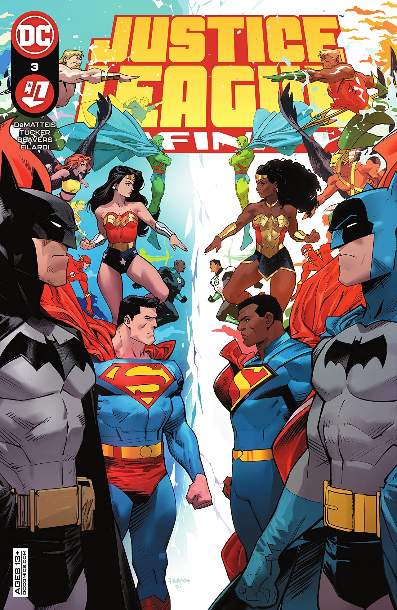 Justice League Infinity #3 cover