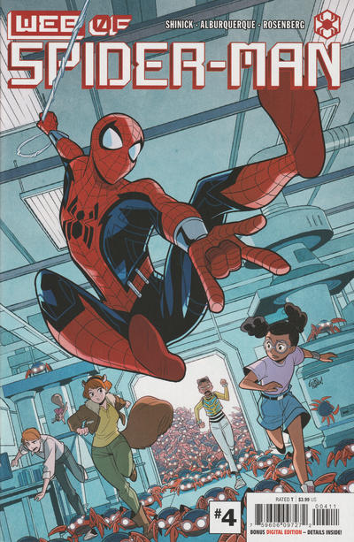 W.E.B. of Spider-Man #4 cover
