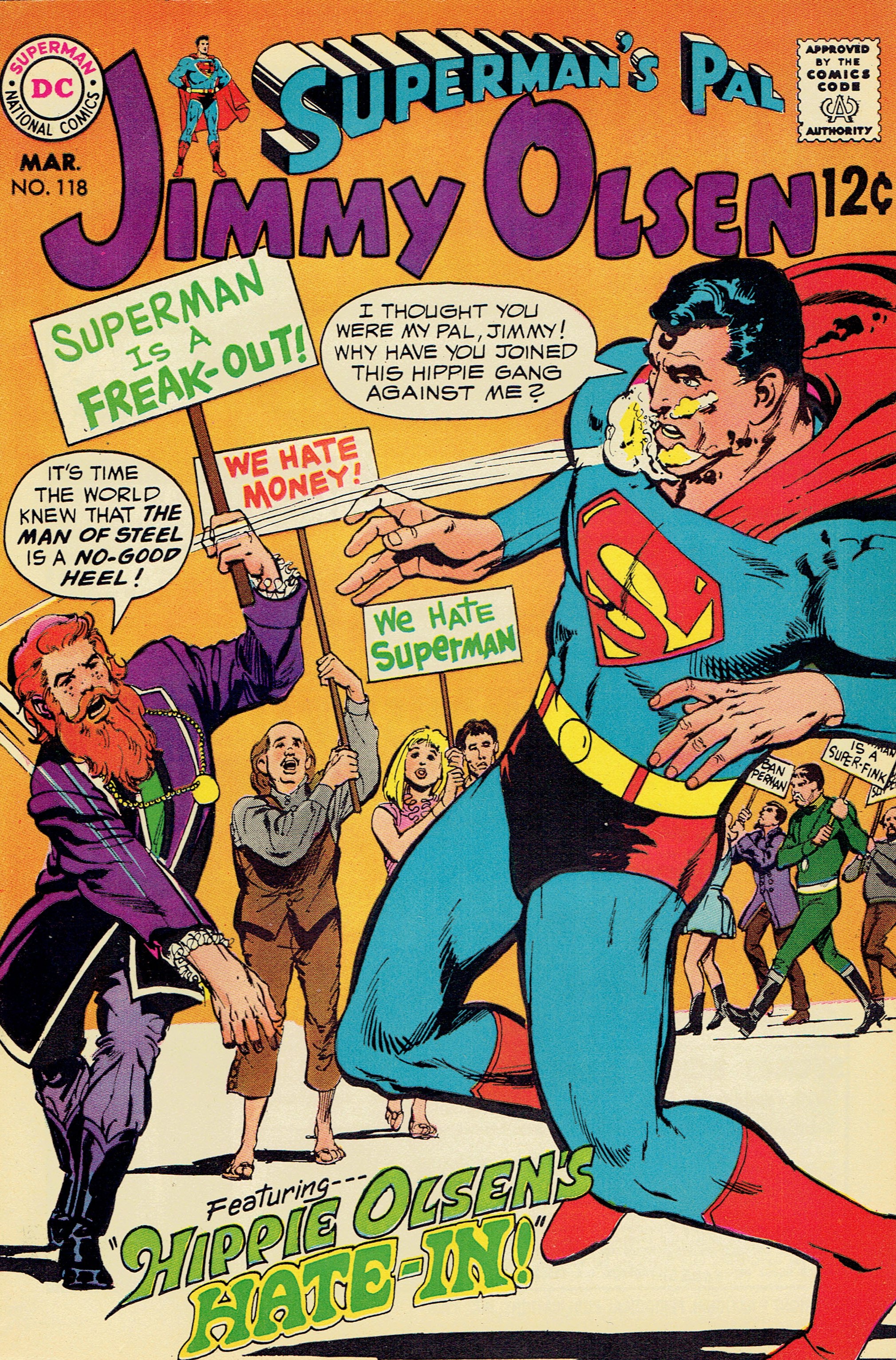Superman's Pal, Jimmy Olsen #118 cover